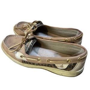 Sperry Topsiders Animal Print